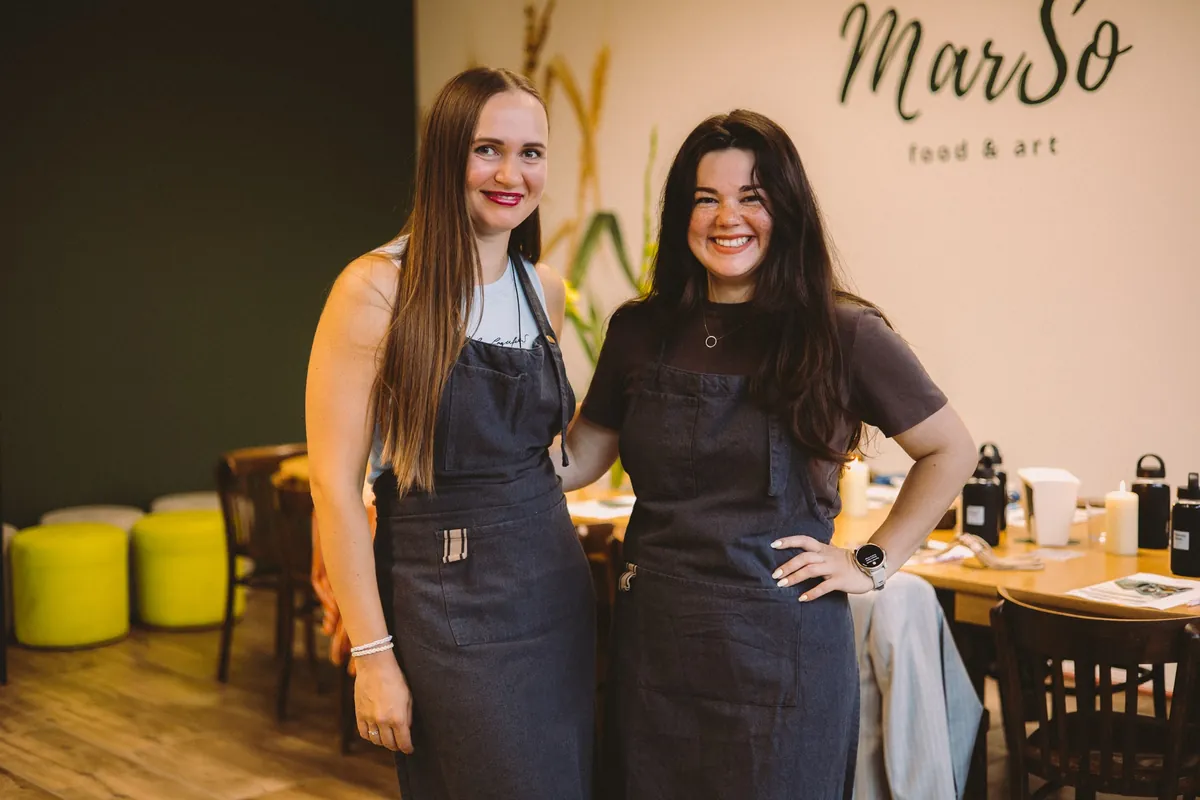 Організаторки Cook & Connect у студії MarSo